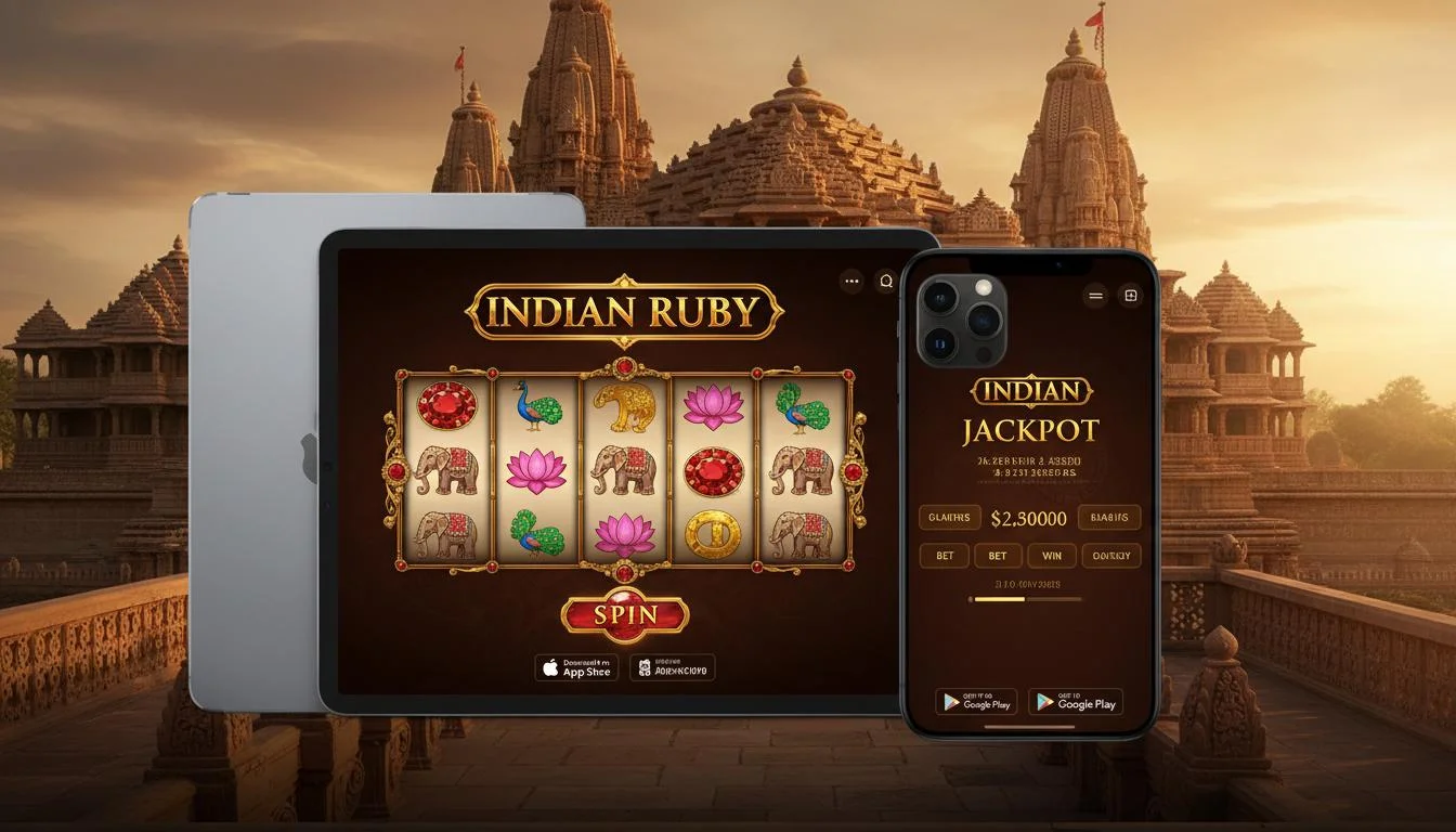 Indian Ruby App auf Tablet und Smartphone